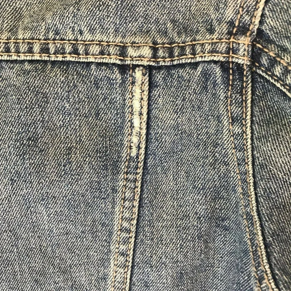 The Place Est 1989 Denim Jacket Blue Classic Trucker‎ Style Girls Large (10/12)
